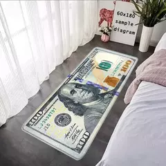 Luxo Dólar Tapetes Para Pés, Sala de Entrada Capacho, Tapete Kawaii, Tapetes, Tapete Anti-Slip, Casa Cozinha Corredor Decors - loja online
