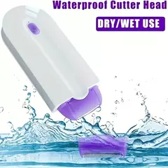 Imagem do Kit de depilação indolor para mulheres, USB recarregável, corpo, rosto, perna, biquíni, mão, barbear
