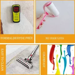 Imagem do Tapetes geométricos antiderrapantes para sala de estar, tapete lavável, tapete