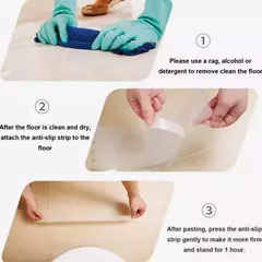 Novo Anti-Slip Tiras Adesivos De Chuveiro Tiras De Segurança De Banho Transparente Antiderrapante Tiras Adesivos para Banheiras Chuveiros Escadas Pisos - loja online
