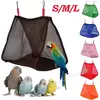 Respirável Pássaro Papagaio Ninho Casa, Periquito Hammock, Pequeno Pet Pendurado Balanço Cama, Cave Birds Gaiola Acessórios, Primavera, Verão