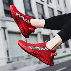 Nova primavera e outono sola macia correndo malha respirável sapatos esportivos casuais masculinos coco na moda sapatos masculinos - comprar online