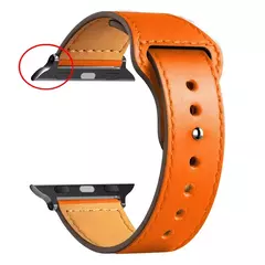 Pulseira de couro para Apple Watch Band, Sport Loop Bracelet, Ultra 2, 49mm, 44mm, 40mm, 38mm, 42mm, iWatch Series 9, 8, 7, 3, 4, 5, 6, SE, 41 milímetros, 45 milímetros - Wolf Magazine