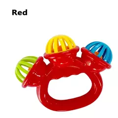 Bebê recém-nascido chocalho bola brinquedos, segurando a mão Bell, brinquedos sensoriais, materiais de segurança para crianças, 0-24 meses, 4pcs na internet