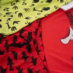 Kit Sortido 4 Peças Pijama Infantil Menino Manga Curta Atacado 1 Ao 10 - 2 Conjuntos Pijamas Infantil para Meninos