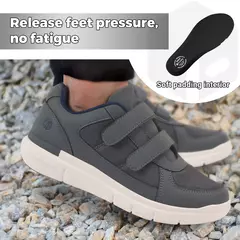 Fitboutique-Sapatos diabéticos para homens, largura extra larga, homens idosos,