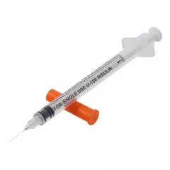 Seringa 1ml e 1ml, 20pcs, 30 gauge, 1/2 polegada, agulha de ponta reta, 1cc 13mm, dispositivo de alimentação