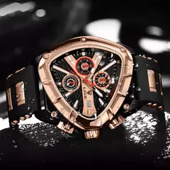 LIGE-Relógio impermeável masculino do esporte, quartzo, relógios de pulso, negócios, relógios de pulso Big Dial, Relogio masculino com caixa, original, luxo na internet