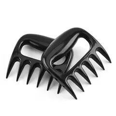 Ferramenta de cozinha com isolamento térmico e anti-escaldante, garra de urso, divisor de churrasco, divisor Palm, 2pcs - Wolf Magazine