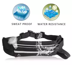 Imagem do Impermeável esportes Fanny Pack para correr, cintura saco, cinto saco, caixa do telefone móvel, ginásio, ciclismo, jogging, correr, novo