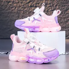 Crianças tênis casuais malha respirável sapatos de caminhada plana moda 2024 na moda meninas tênis crianças sapatos esportivos para menino na internet