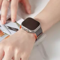 Pulseira Magnética de Laço de Silicone para Relógio Apple, Banda, Ultra, 49mm, 45mm, 44mm, 40mm, 41mm, Pulseira para Série iWatch, Ultra 8, 7, 6, SE, 5, 4, 3 na internet