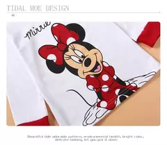 Imagem do Conjunto de pijamas infantil Minnie Cartoon, pijamas meninas, roupas infantis, bebê, algodão, muitos estilos, primavera, outono, novo