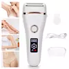 Depilador elétrico indolor para mulheres, USB recarregável, portátil, USB, depilação, máquinas de barbear femininas, aparador de pêlos feminino, barba