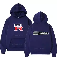 Hoodie inicial dos homens D GTR Skyline R34, Hoodie gráfico, Pullovers de moletons, Roupas Masculinas, Essencial para Outono, Novo, Y2k - Wolf Magazine