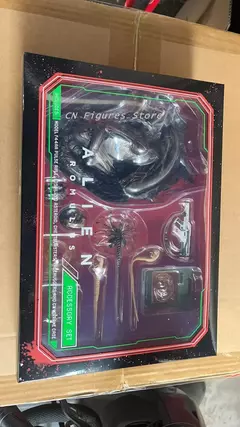 Imagem do Neca alienígena romulus figura alienígena acessórios kit anime figura de ação modelo boneca brinquedo do miúdo presente aniversário natal