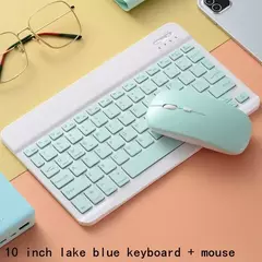 Recarregável bluetooth tablet teclado, adequado para xiaomi, huawei, telefones celulares, tablets, interface usb - comprar online