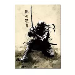 Japonês Samurai Canvas Pintura Wall Art, Cartazes e Impressões de Personagem, Decoração para Casa, Imagem para Sala, Quarto Estética na internet