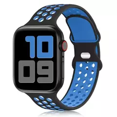 Bracelete Sport para Apple Watch, Bracelete de Silicone, iWatch Series 9, 8, SE, 7, 3, Ultra 2, 49mm, 40mm, 41mm, 42mm, 44mm na internet