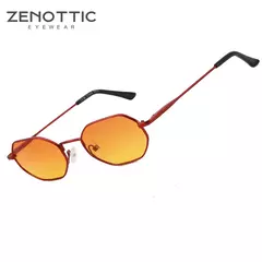 ZENOTTIC-Retro pequeno polígono óculos polarizados para homens e mulheres, óculos de sol anti-reflexo, óculos UV400, óculos para condução - Wolf Magazine