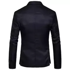 Imagem do Blazer de retalhos casual masculino, ternos masculinos, jaqueta de um botão slim fit, nova moda, M-XXXL
