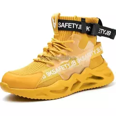 Botas de segurança Steel Toe Work para homens e mulheres, sapatos indestrutíveis, tênis anti-smash, calçado de trabalho - comprar online