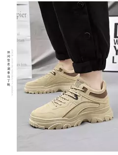 Sapatos de sola grossa masculina, botas de deserto, táticas calorosas, strappy nu, moda ao ar livre, novo, inverno, 2023 - Wolf Magazine