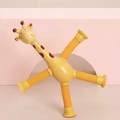 Stretch Tube for Stress Relief, Brinquedos de ventosa, Variety Shape, Squeeze Toy para crianças, Telescópico Girafa Fidget, Fole Sensorial, Anti-Stress Squeeze Toy - comprar online
