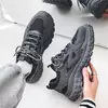 Sapatos casuais de malha respirável masculino, antiderrapante, resistente ao desgaste, esportivos, tênis para papai, novo, 2022