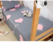 Imagem do 120x210cm Folha De Cama Têxtil Doméstico Modern Poliéster Algodão Lençóis de Cama Única Rainha Colcha King Size