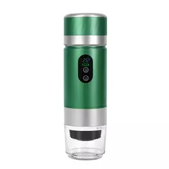 Imagem do Máquina de café expresso elétrica portátil 72w, para carro e casa, acampamento, cafeteira 3 em 1, cápsula em pó, viagem, cafeteira