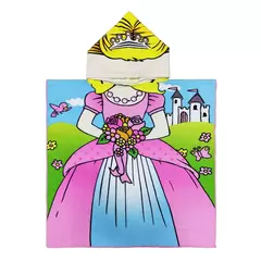 Toalha de banho com capuz Quick Dry para crianças, roupão Quick Dry, toalhas de poncho para desenhos infantis, coberturas de microfibra, 80-130cm - Wolf Magazine