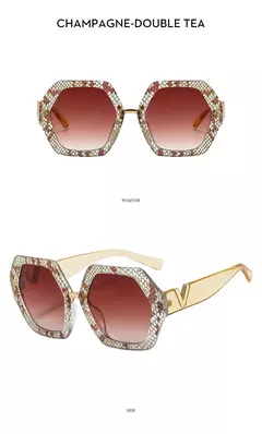 Óculos de sol quadrados retrô para homens e mulheres, marca de luxo, óculos de sol femininos, óculos UV400, moda nova