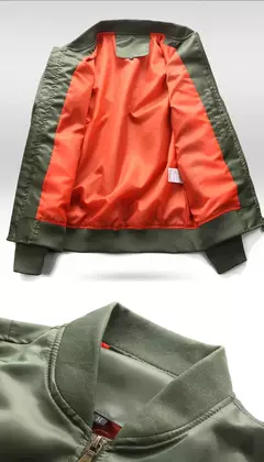 Jaqueta bomber masculina 2023 nova primavera outono jaquetas de beisebol masculino piloto outwear casaco verde do exército com zíper uniforme tático masculino - Wolf Magazine