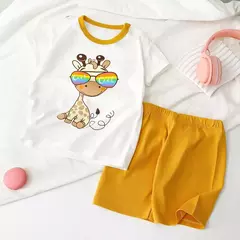 Imagem do Disney Mickey Cartoon roupas infantis de impressão, pijamas infantis, pijama para bebê e menino, conjunto de roupas infantis, marca de moda