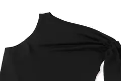 Imagem do Justmery-vestido de noite sexy para as mulheres, cor sólida, sem mangas, colar redondo, slim fit, roupas de verão