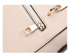 Bolsa de ombro estampada em couro para mulheres, bolsa única, marca designer de luxo, bolsa monograma, nova, 2024