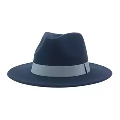 chapeu feminino chapeu chapeu masculino gorro Chapéu fedora mulheres fita banda homens chapéus de aba larga igreja casamento clássico bege branco chapéu do inverno das mulheres dos homens 2021 new gorras hombre - loja online