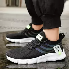 Sapatilhas Esportivas de Malha Respirável Masculina e Feminina, Leve, Casual, Ténis, Luxo, Masculino, Ténis, Marca - comprar online