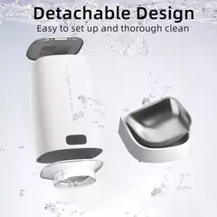 Rojoeco alimentador automático para gatos, animal de estimação, wi-fi inteligente, dispensador de comida para gatos, controle remoto, alimentador automático para cães e gatos, acessórios de comida seca - Wolf Magazine