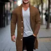 Jaqueta de cardigã de tricô slim fit masculina, casaco masculino, manga comprida, estilo britânico, roupas de botões, primavera, outono, 2024