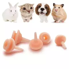 10 pçs universal pet alimentação mamilo mini gato silicone chupeta de alimentação para recém-nascidos gatinhos filhotes coelhos pequenos animais - Wolf Magazine