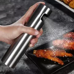 Imagem do Garrafa De Pulverizador De Óleo De Aço Inoxidável, Bomba à Prova De Vazamento Spray Pot Para Churrasco Grill, Ferramenta De Panelas E Gadget De Cozinha