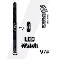 Disney dos desenhos animados relógio infantil anime figura spiderman homem de ferro impressão led eletrônico à prova dwaterproof água esportes pulseira relógio crianças presentes - comprar online