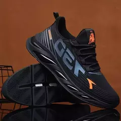 Sapatos esportivos masculinos casuais de malha leve verão respirável legal tênis de corrida moda sola macia confortável antiderrapante tênis masculinos - Wolf Magazine