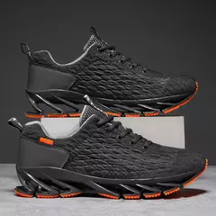 Tênis de corrida antiderrapante respirável para homens e mulheres, tênis esportivos, moda casual, primavera e outono - loja online