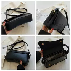 Bolsas crossbody de couro vintage para mulheres, aba pequena, bolsa axila, bolsas axilas e bolsas, designer feminina, 2024 na internet