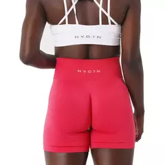 NVGTN Spandex Sólida Sem Costura Shorts Mulheres Soft Workout Calças Justas Fitness Yoga Calças Gym Wear