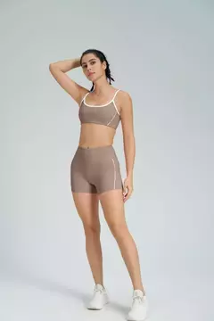 Terno de Yoga Patchwork de duas peças para mulheres, cintura alta Flare Leggings, roupas de treino Fitness Sportswear agasalho