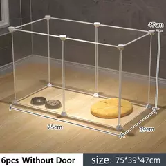 Multi-Funcional Playpen para Pet, Cat Crate, caverna, cercas do cão, dormir canil, DIY, animal canil, coelhos, cobaia gaiola, casa de cachorro